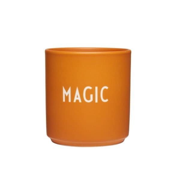 Design Letters Orange Magic Favourite Cup - Fashion Colour Collection