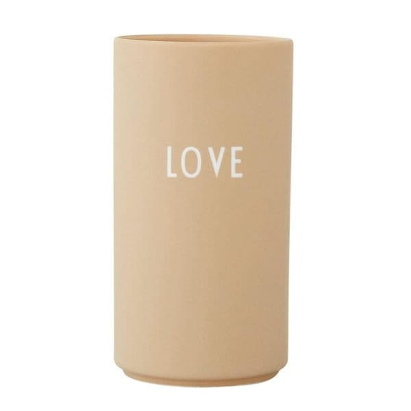 Design Letters Love Beige Favourite Vase – M