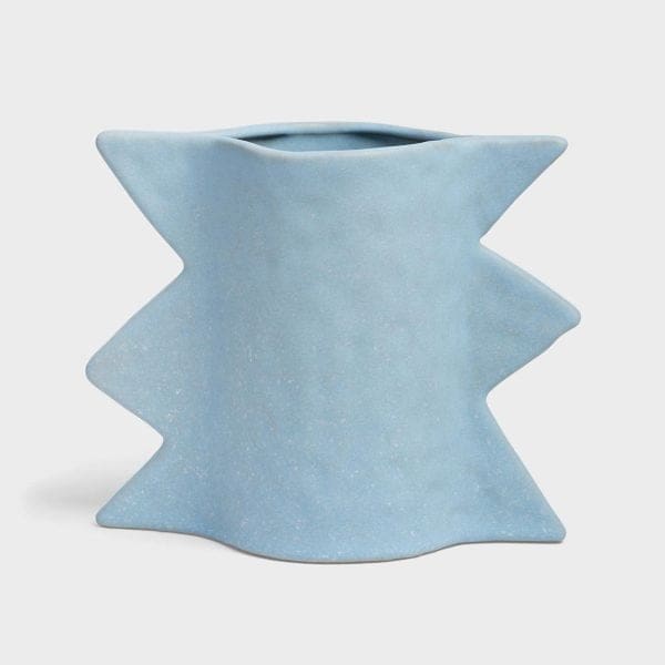 Klevering Slice Blue Porcelain Vase
