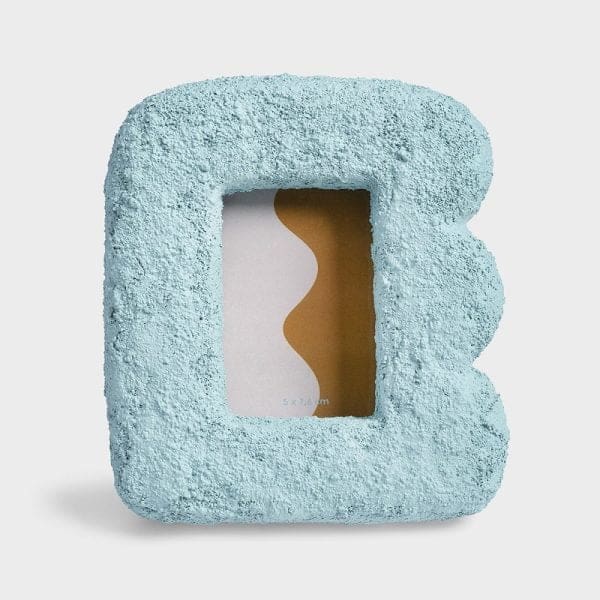 Klevering Chunky Blue Photo Frame