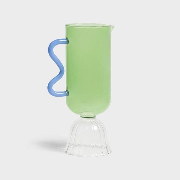 Klevering Green Tulip Carafe