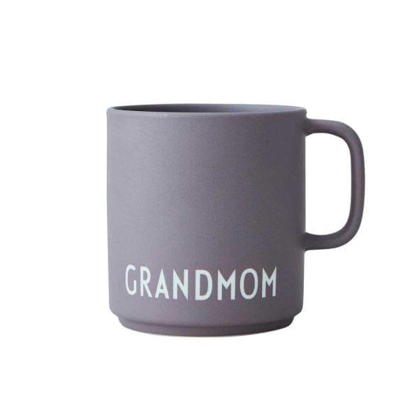 Design Letters Dusty Purple ‘Grandmom’ Favourite Cup with Handle