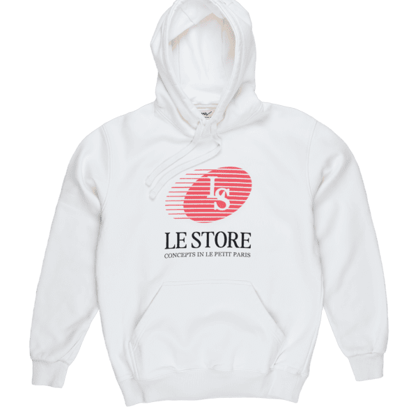 Le Store Pink Champ Off-White Hoodie