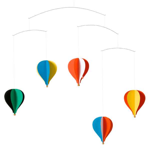 Flensted Balloon 5 Multicolour Mobile