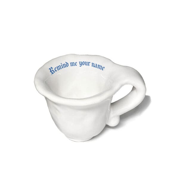 Incartato White Espresso Cup – Remind Me Your Name